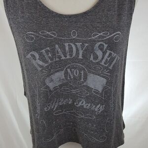 neff x Austin Carlilen - Gray Tank Top‎